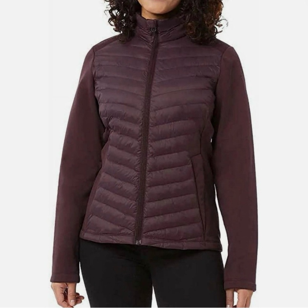 32 Degrees Women's Deep Purple Puffer Jacket